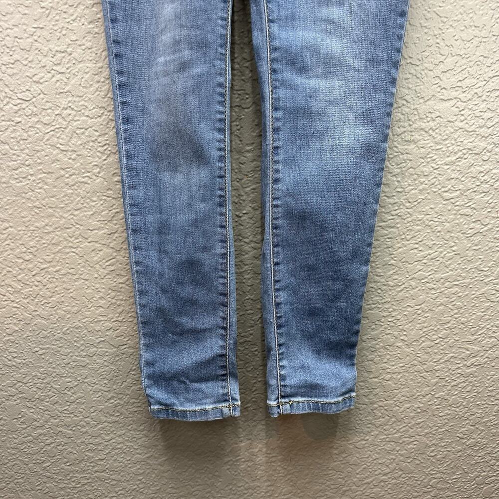 Levis 720 Jeans Size 14 Womens High Rise Super Skinny Medium Wash Blue Denim - Picture 4 of 11